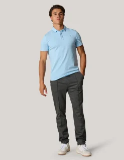 Jersey Polo Lichtblauw