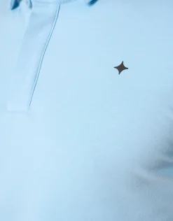 Jersey Polo Lichtblauw