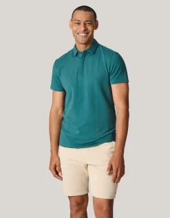 Jersey Polo Turquoise