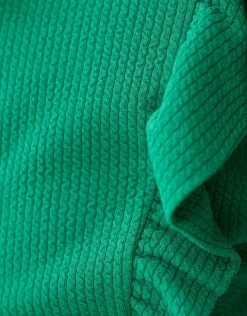 Kabel Ruffle Top Groen
