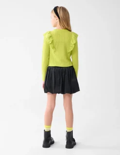 Kabel Ruffle Top Groen