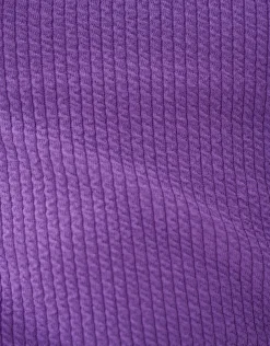 Kabel Ruffle Top Paars