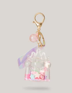 Kasteel Sleutelhanger Lichtroze