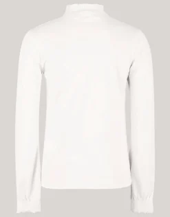 Katoenen Top Gebroken Wit