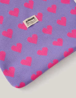 Knitted Tas Paars/Roze