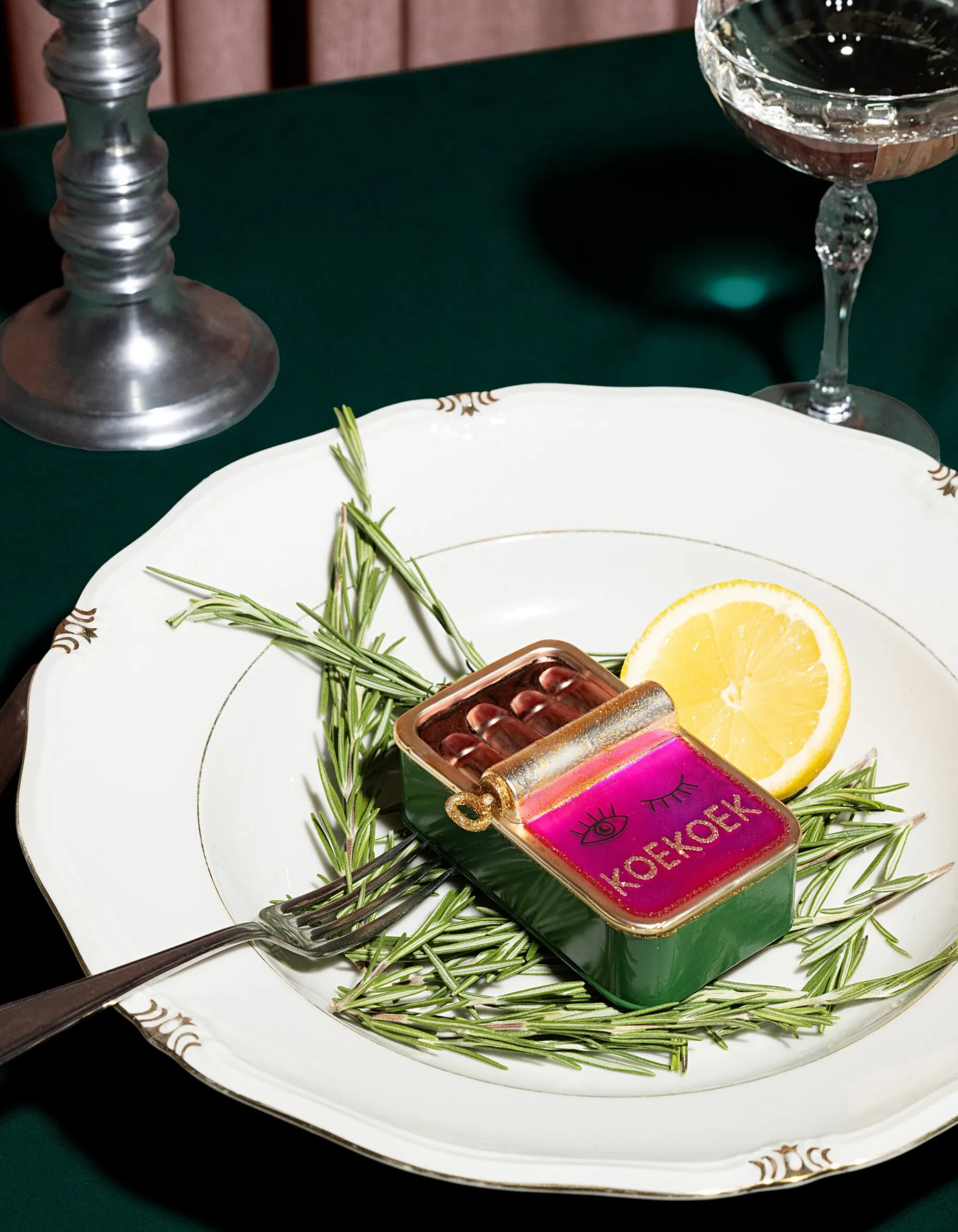 Koekoek Blik Kerstbal Multicolor By Fred