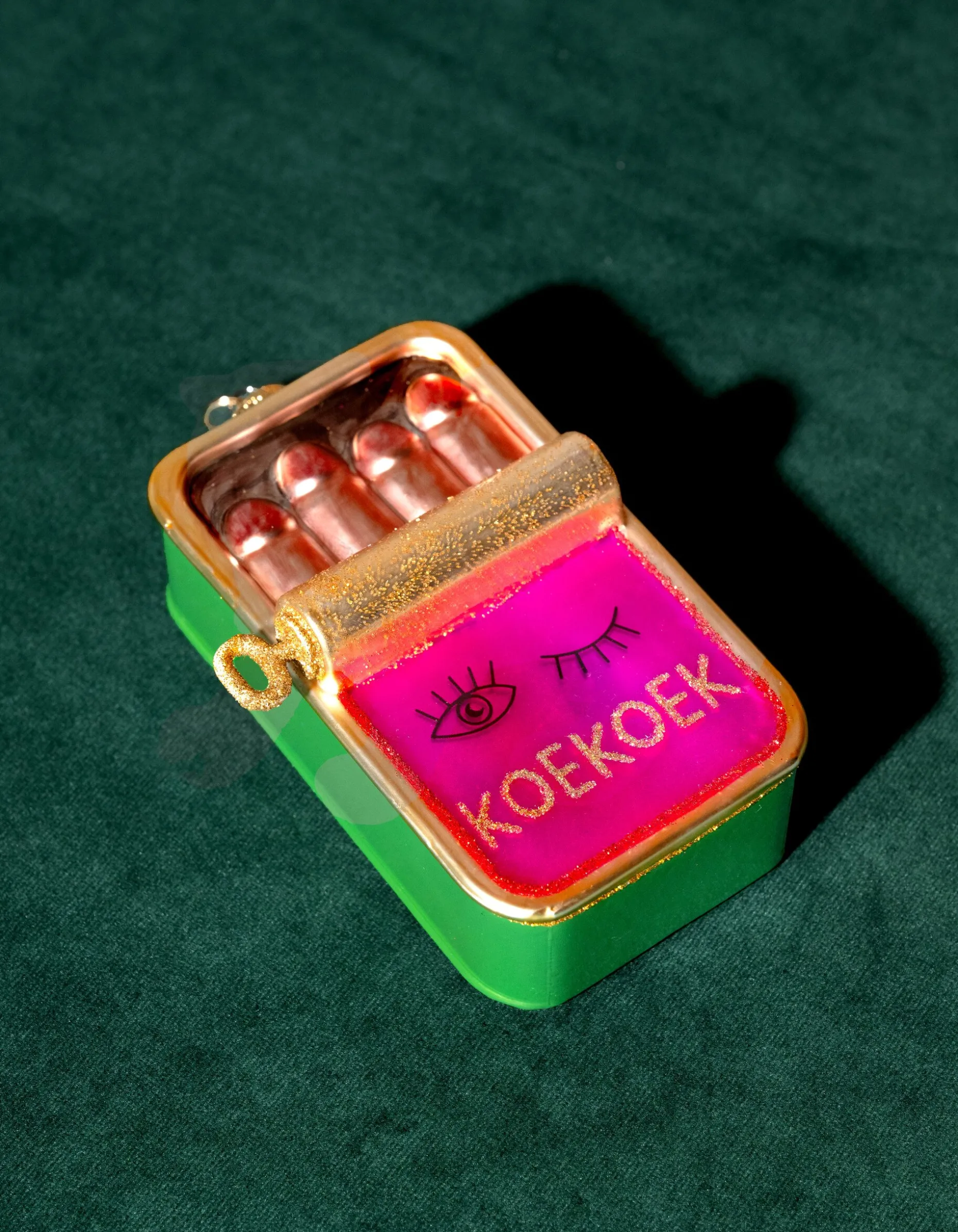 Koekoek Blik Kerstbal Multicolor By Fred