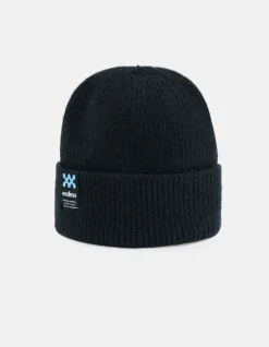 Label Beanie Zwart