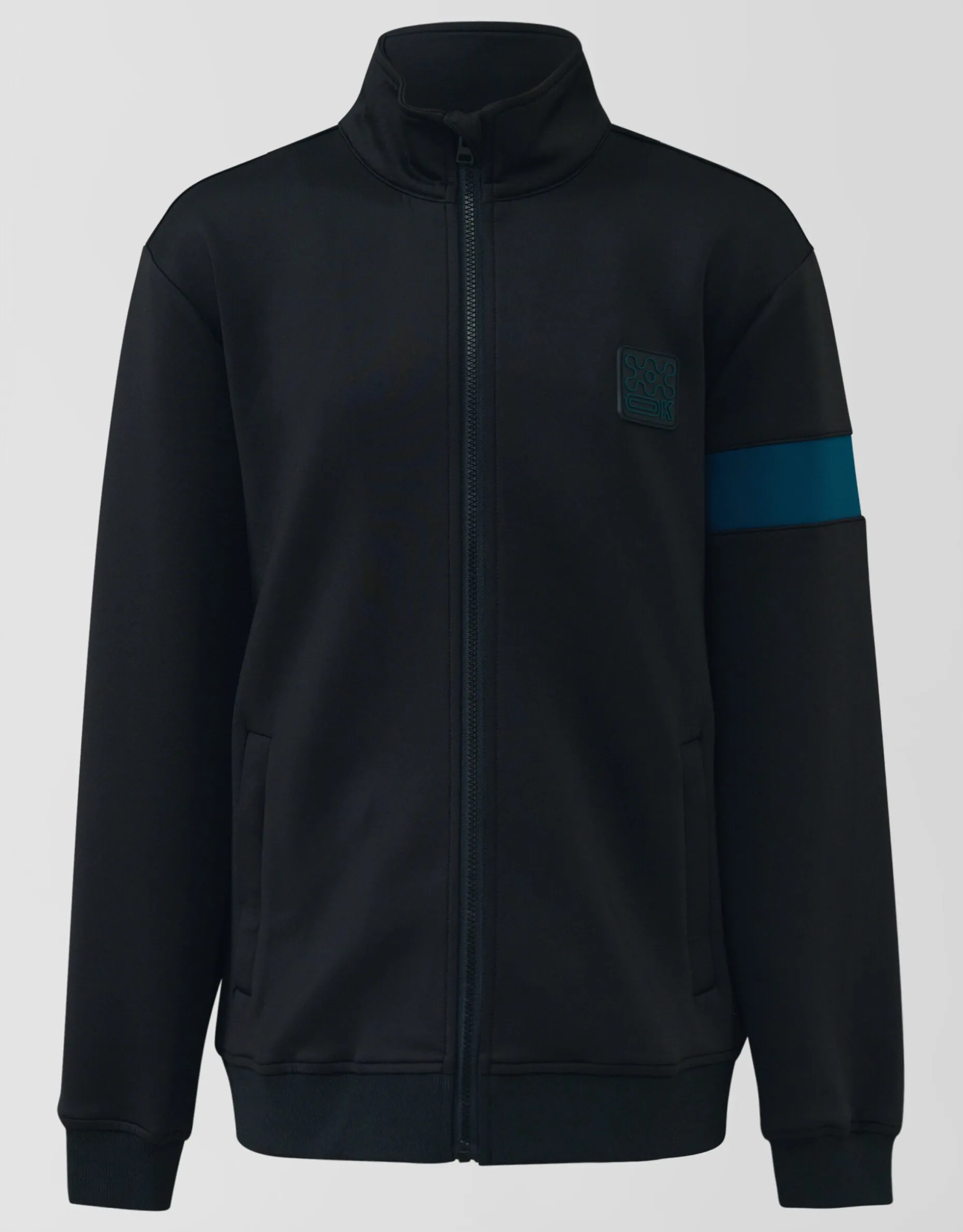 Label Cardigan Zwart