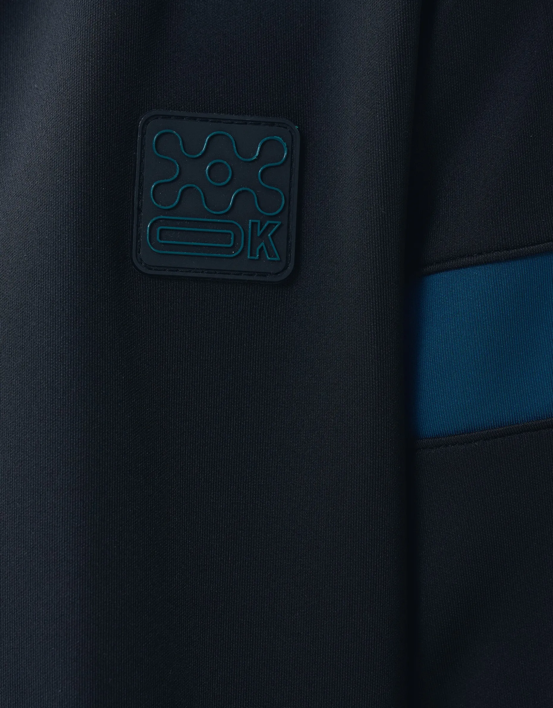 Label Cardigan Zwart