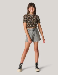 Leopard Crop Top