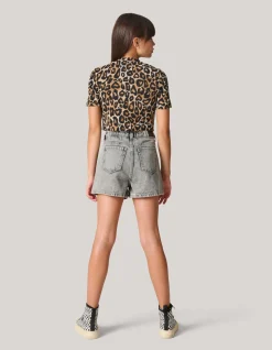 Leopard Crop Top