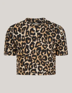 Leopard Crop Top