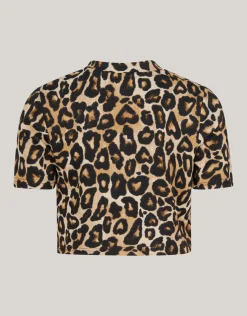 Leopard Crop Top
