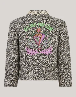 Leopard Embroidery Jack Bruin