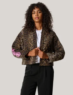Leopard Embroidery Jack Bruin