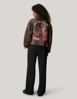 Leopard Embroidery Jack Bruin