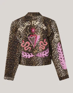 Leopard Embroidery Jack Bruin