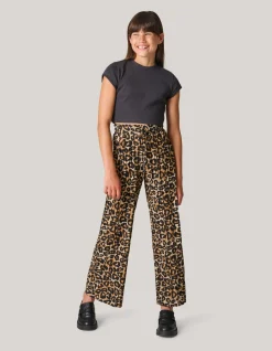 Leopard Plissé Broek