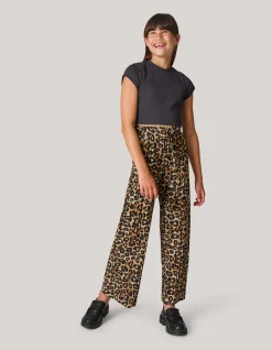 Leopard Plissé Broek