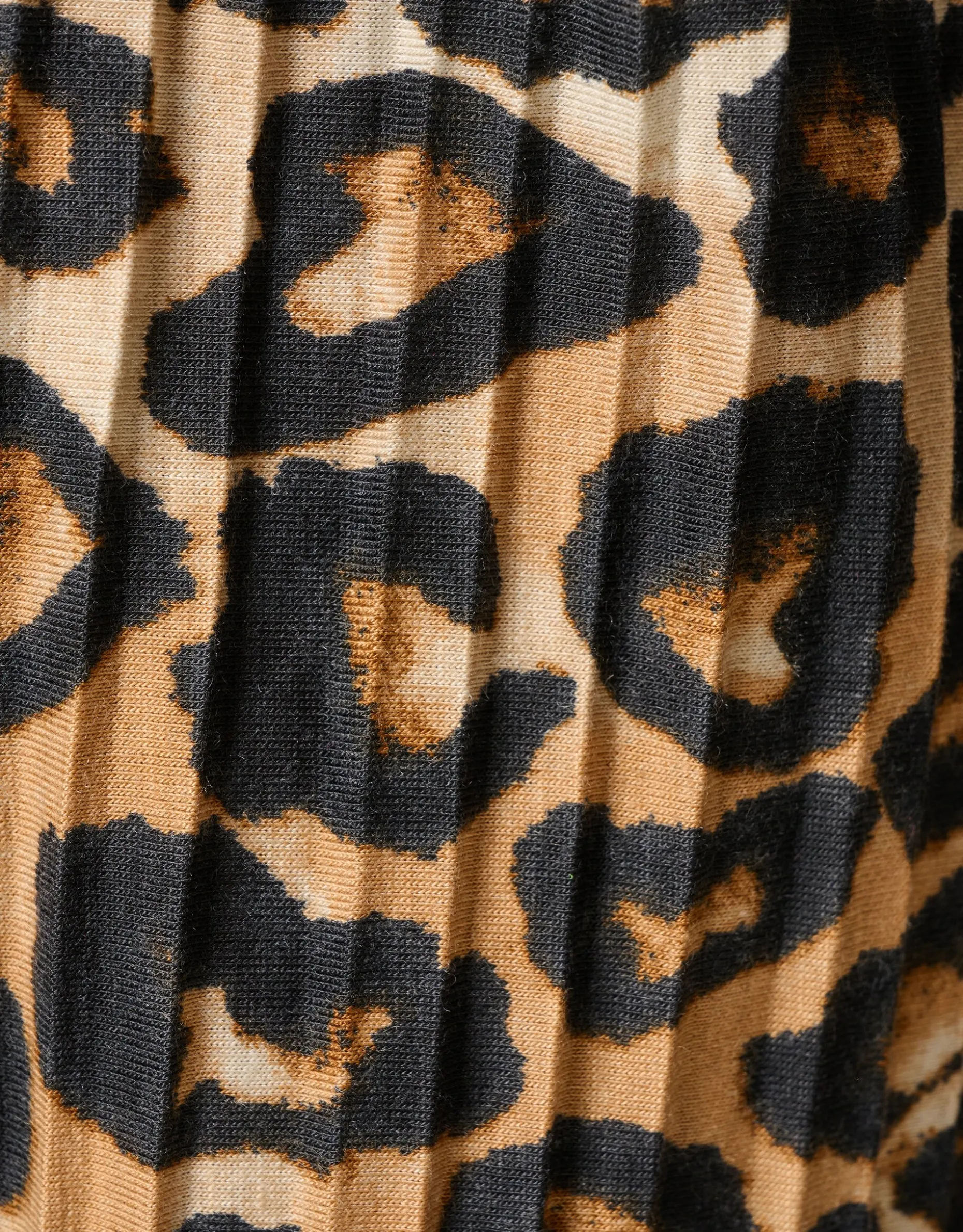 Leopard Plissé Broek