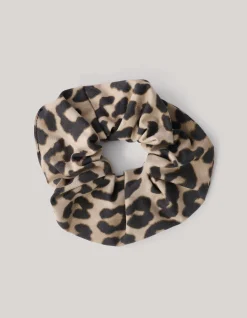 Leopard Scrunchie Bruin