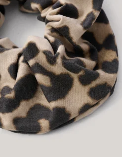 Leopard Scrunchie Bruin