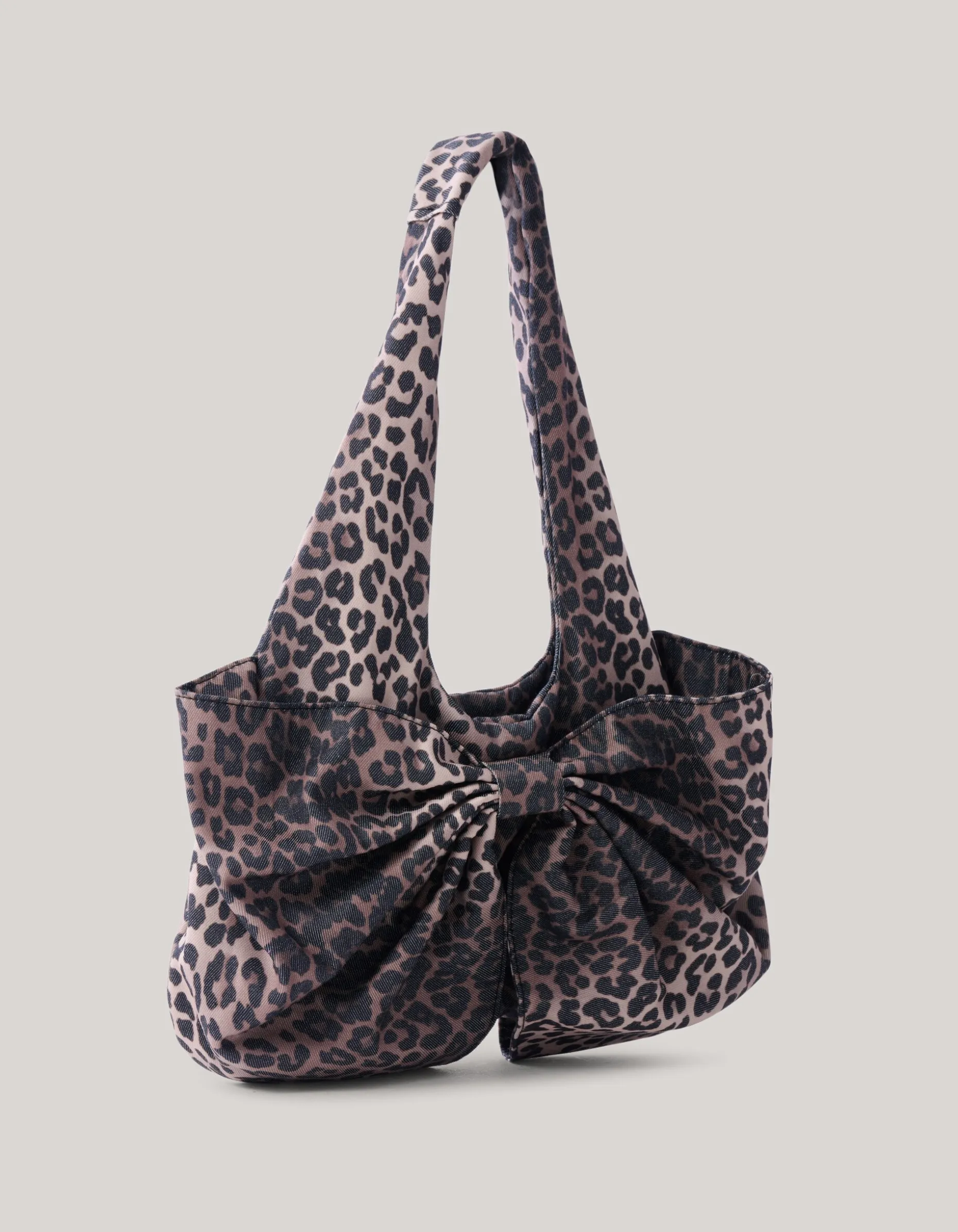 Leopard Strik Tas bruin