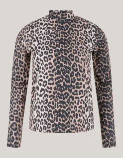 Leopard Travel Top Bruin
