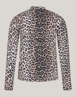 Leopard Travel Top Bruin
