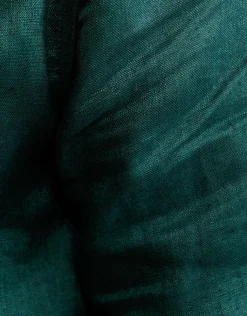 Linnen Overhemd Donkergroen