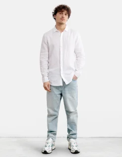 Loose Fit Jeans Bleached L30 By Fred