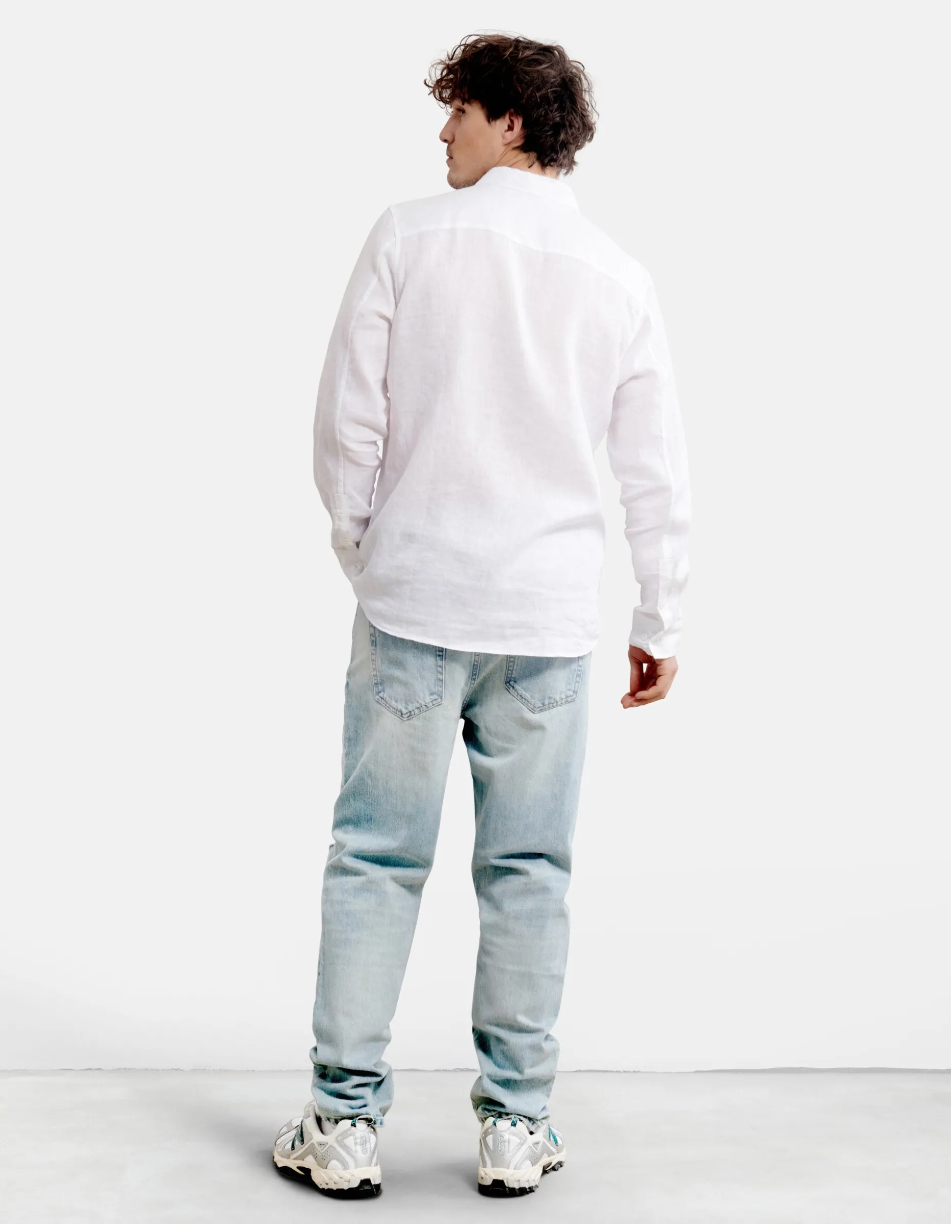 Loose Fit Jeans Bleached L30 By Fred