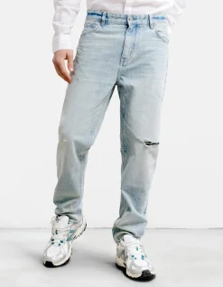 Loose Fit Jeans Bleached L30 By Fred