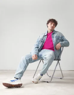 Loose Fit Jeans Bleached L30 By Fred