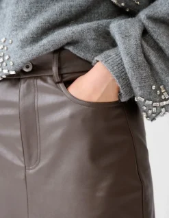 Maxi Rok Bruin By Fred