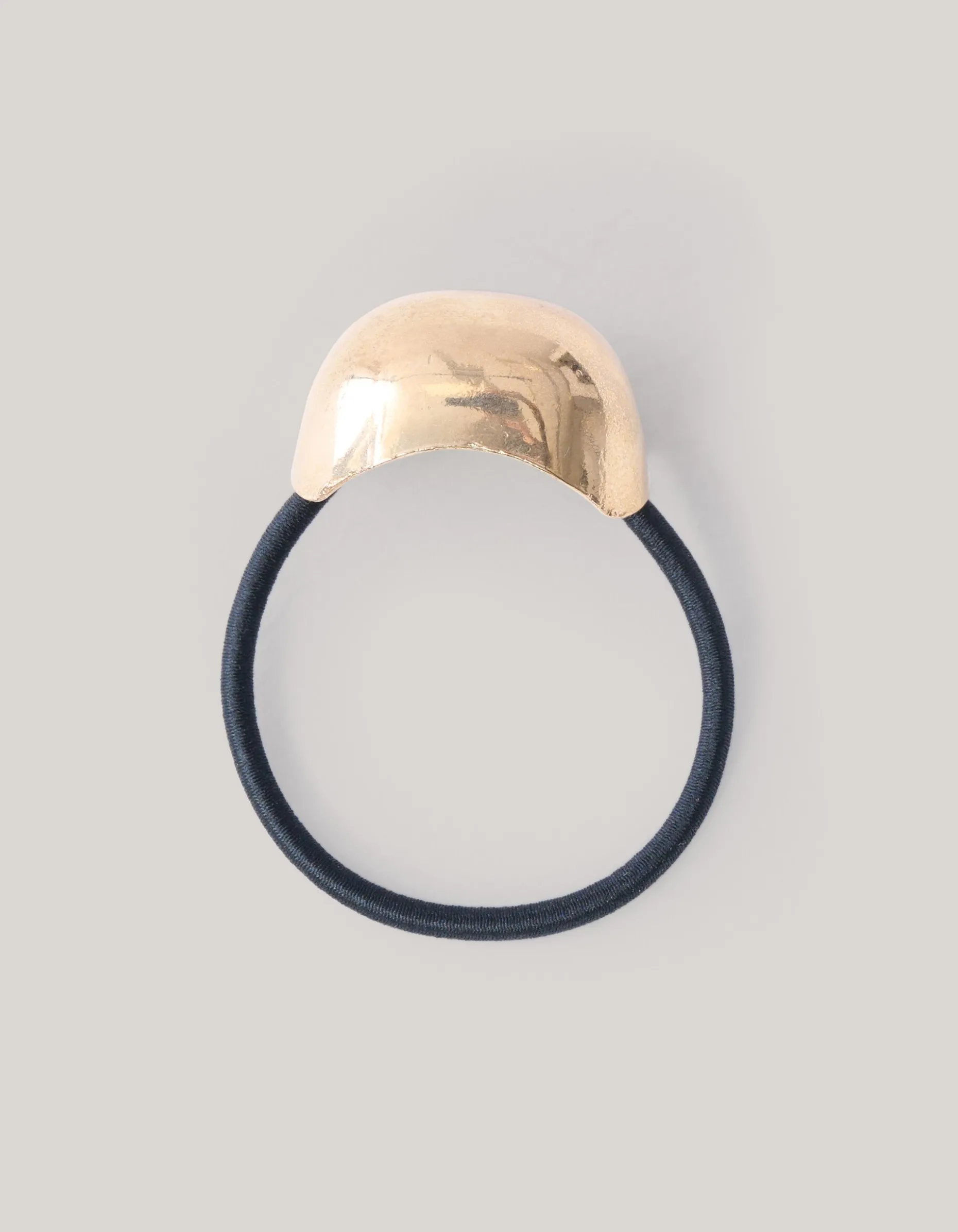 Metal Detail Elastiek Goud