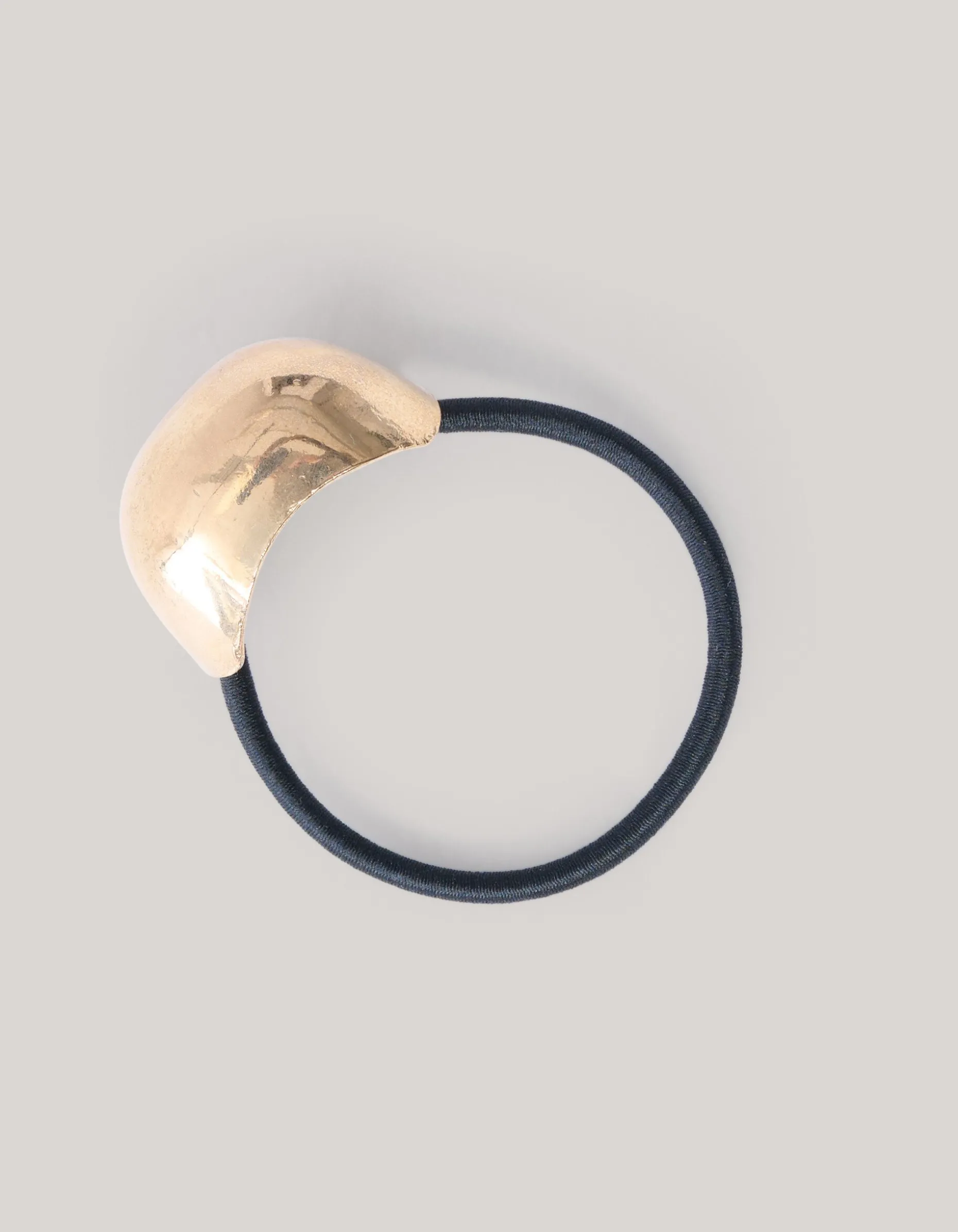 Metal Detail Elastiek Goud