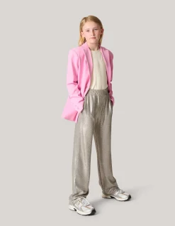 Metallic Broek Zilver