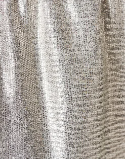 Metallic Broek Zilver