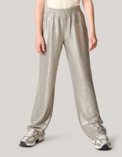 Metallic Broek Zilver