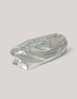 Metallic Clutch Zilver