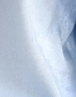 Metallic Denim Blouse Lichtblauw