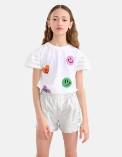 Metallic Short Zilver