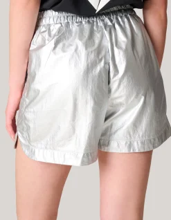Metallic Short Zilver