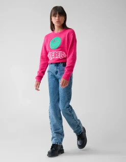 Mixed Straight Fit Jeans Mediumstone