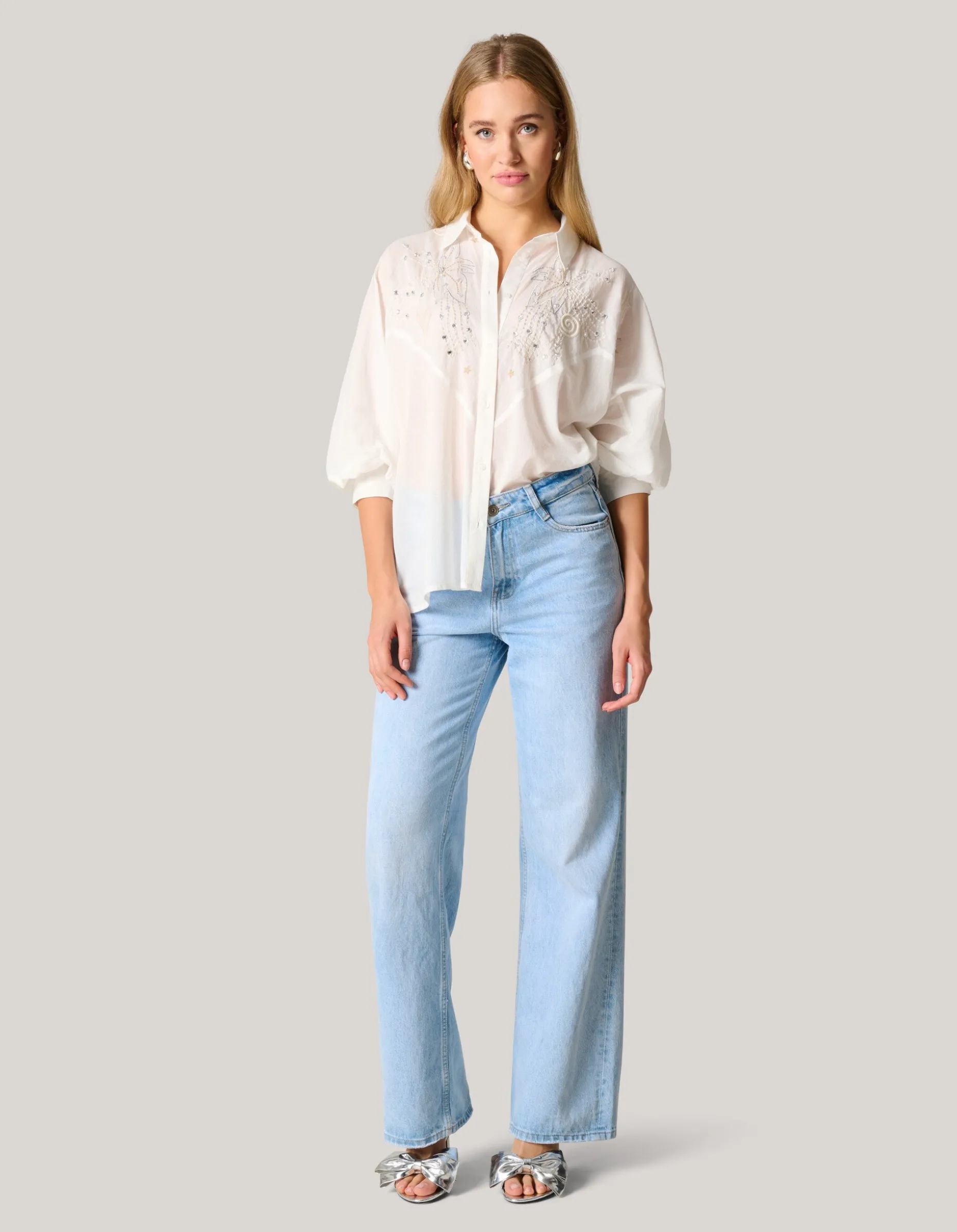 Multi Embroidery Blouse Wit