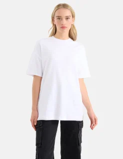 Oversized Basic T-shirt Wit