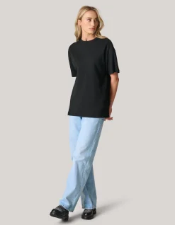 Oversized Basic T-shirt Zwart