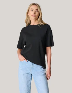 Oversized Basic T-shirt Zwart